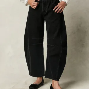 Adeline - Mitteltaillierte Röhrenjeans für Frauen