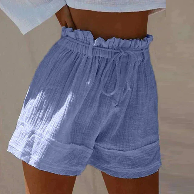 IZZIE - Shorts mit Kordelzug – Bild 2